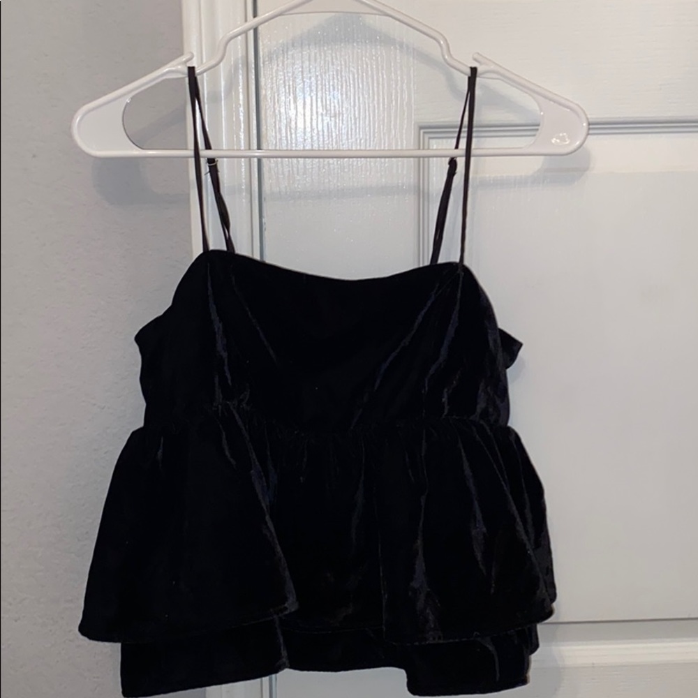 Black Velvet Urban Outfitters Tanktop